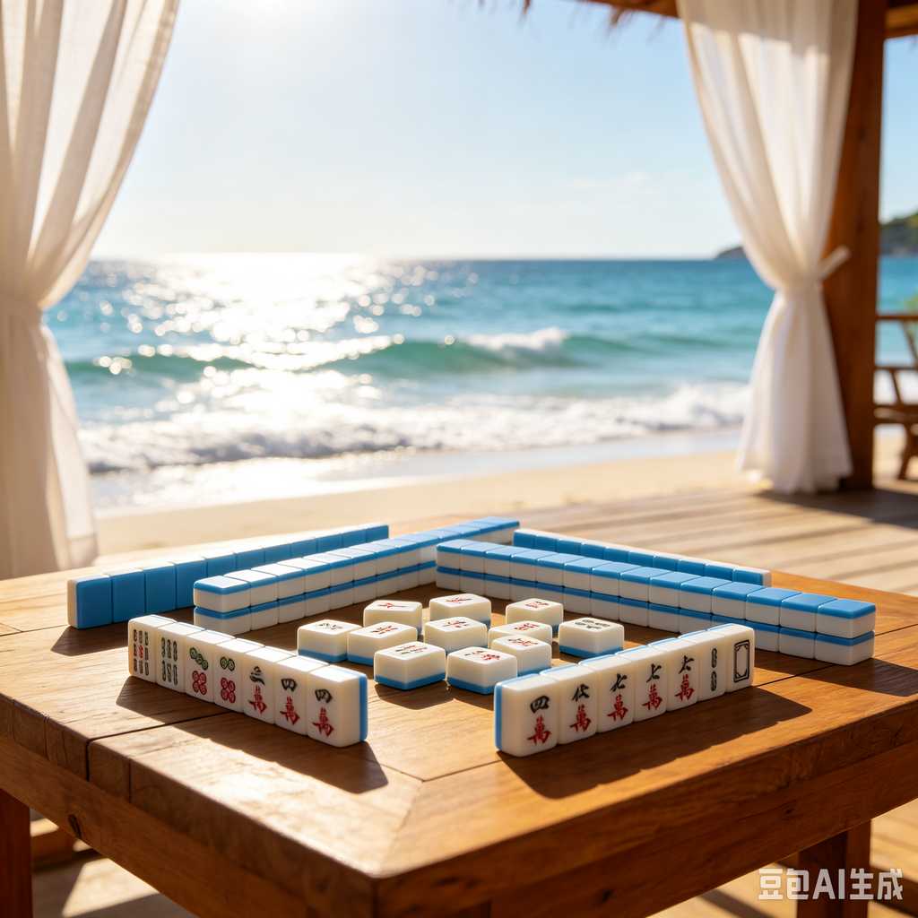 hotel room mahjong set