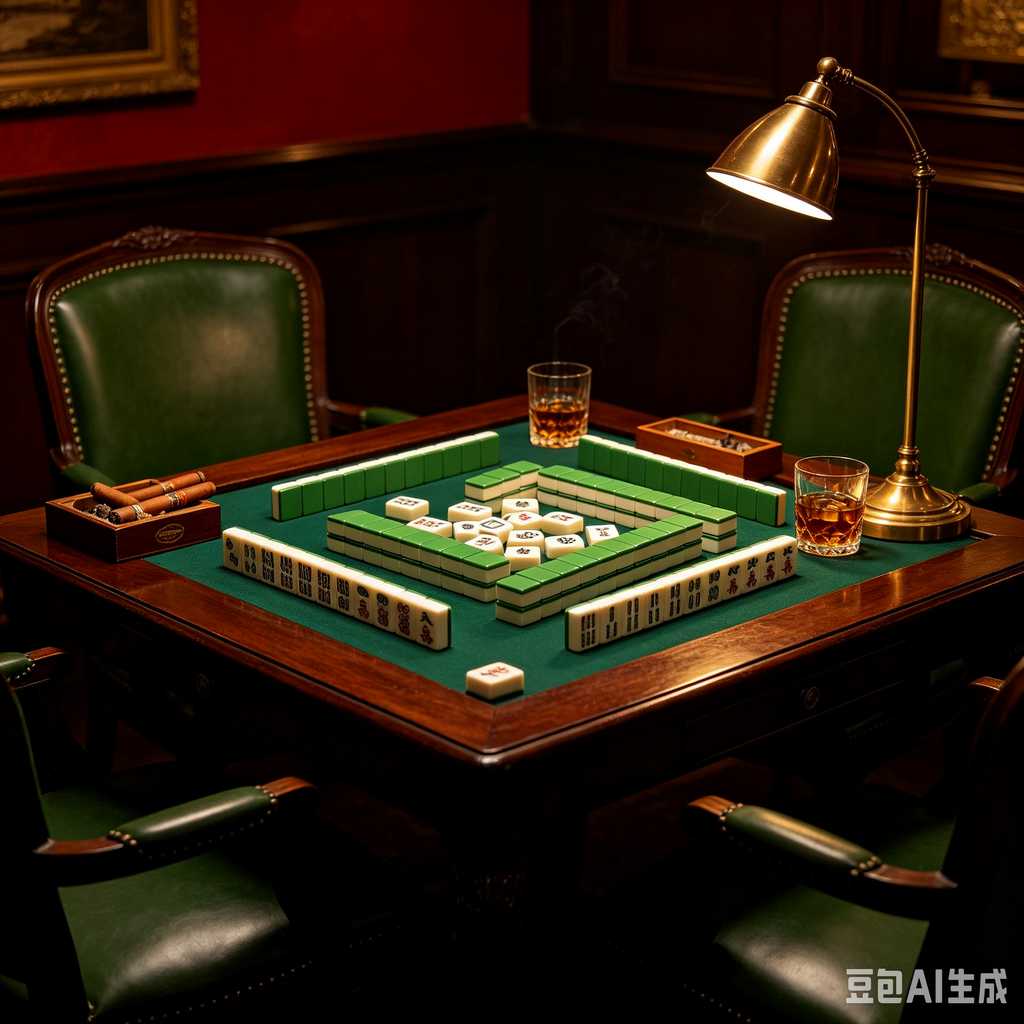 mahjong rack set of four