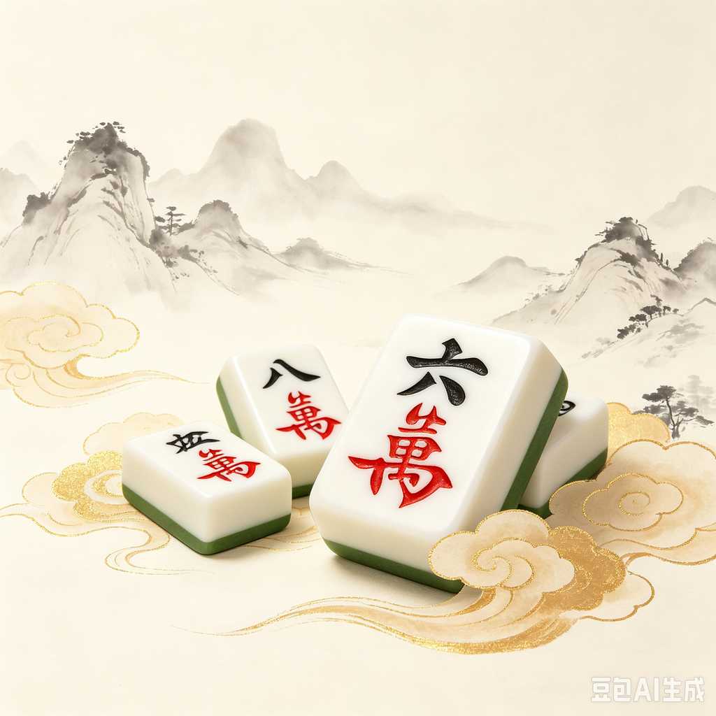 mahjong tile bag